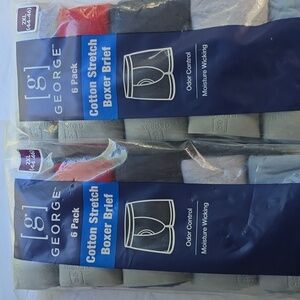 George boxer briefs  12 pair  size 2XL